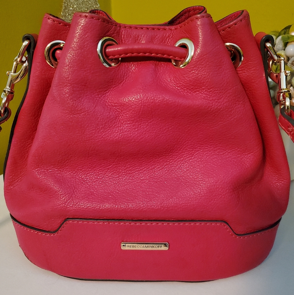 Rebecca Minkoff Fuchsia Bucket Bag